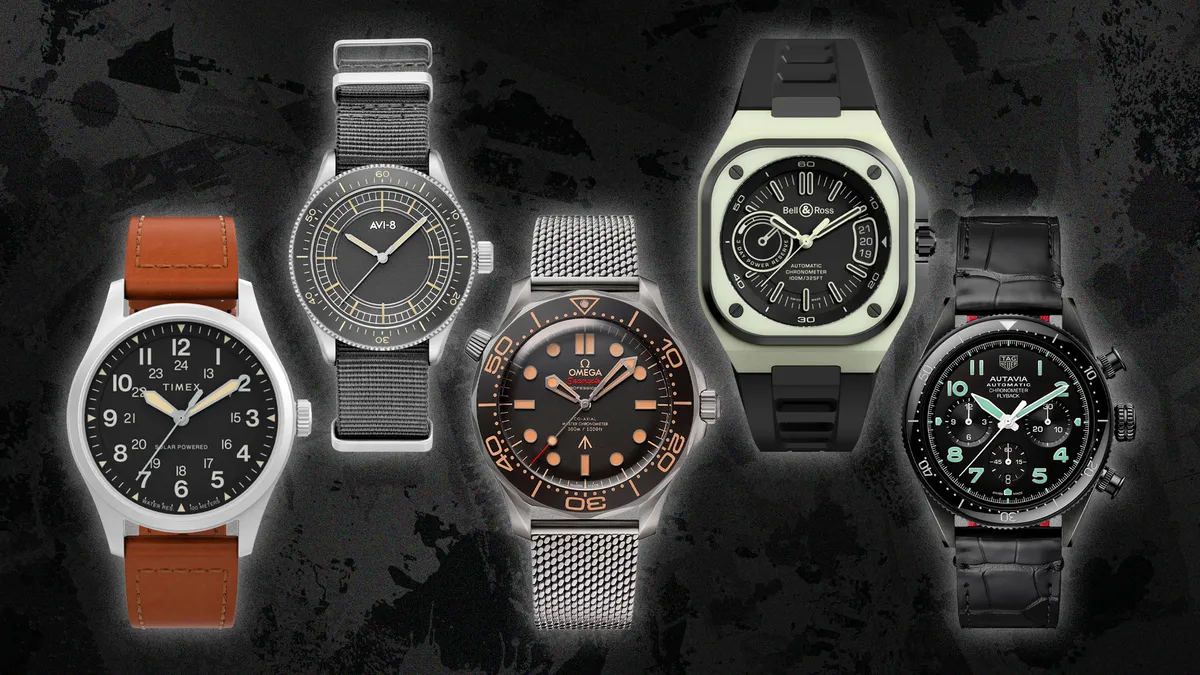 Military Style Watches: A Blend of Functionality and Durability
